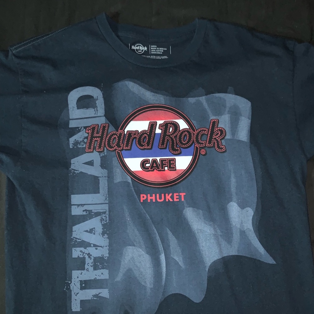 Hard Rock Large T-Shirt 100% Thick cotton